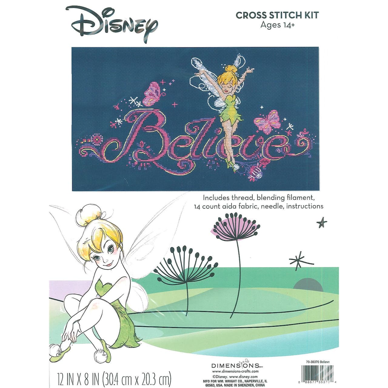 Dimensions® Disney® Believe Cross Stitch Kit